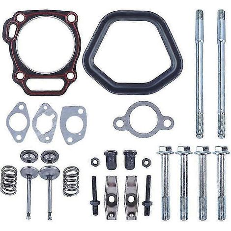 Boulons de joint de culasse et kit de culbuteurs d'admission compatibles avec alternateur pour moteur essence GX390 13 CV - cdsx (1/4)