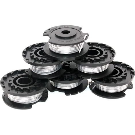 Compatible avec les modèles Bosch ART 23 SL et ART 26 SL, kit comprenant 6 bobines de fil pour coupe-bordures.