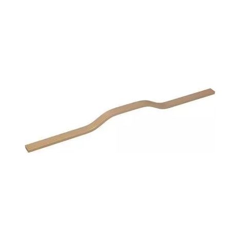 Poignée barre - Symétrique - Longueur 394 mm - entraxe 352 mm - Or satiné
