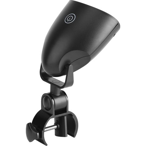 Lampe de barbecue rotative à 360° avec 10 LED lumineuses et fixation par pince pour guidon. (1/5)