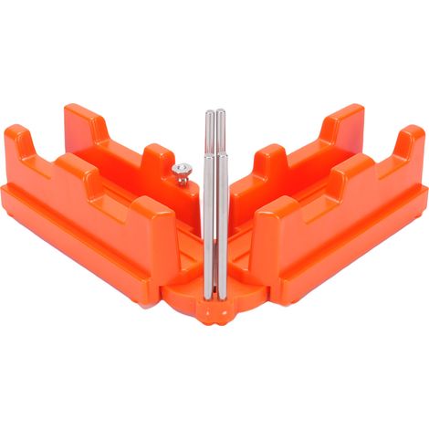 [JAMAIS UTILISÉ]Outil de coupe et de mesure d'onglet 2 en 1, permettant de mesurer des angles de 85 à 180°. Idéal pour les travaux de menuiserie et de bricolage. (1/5)