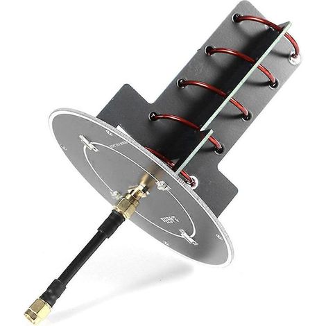 Antenne directionnelle spirale à gain de 2,4 GHz, trou pour gaucher (1/5)