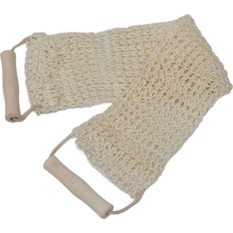 Gant de Douche Exfoliant Long pour le Dos - Grande Taille Portable et Nettoyant