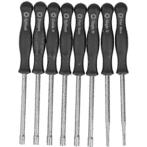 Jeu de tournevis compatible Stihl - Kit de 8 pièces pour le réglage du carburateur et l'entretien du moteur (1/5)