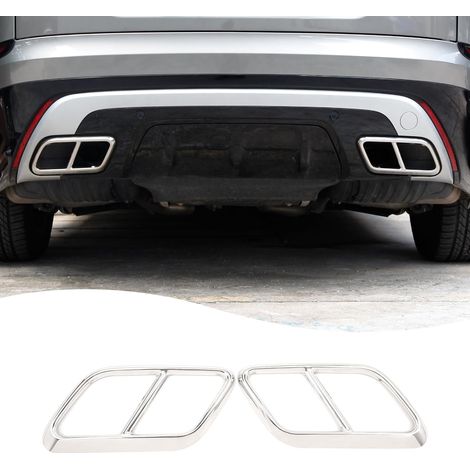 Cache-pot de pot d'échappement extérieur de voiture pour Velar 2017 2018 2019 (1/5)