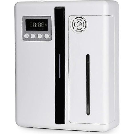 Diffuseur d'huiles essentielles intelligent 200 ml avec minuterie - Indispensable pour la maison et le bureau - Blanc (1/5)