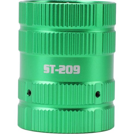 Decdeal Alésoir de tuyau en métal avec 4 lames en acier inoxydable, outil de chanfreinage de Tube intérieur et extérieur pour cuivre PVC (1/5)