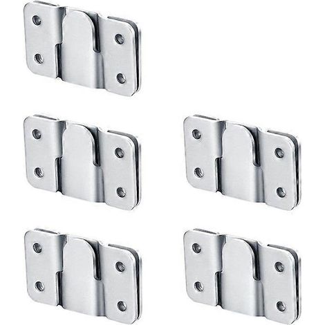 Lot de 20 crochets emboîtables pour tableaux, cadres muraux et clips en Z (1/5)