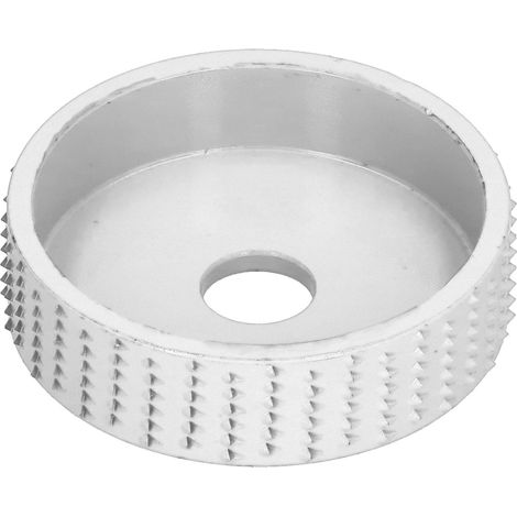 Schleifscheibe für Holz und Metall, ideal zum Schnitzen, Polieren und Schleifen von Holz (Silber). (1/5)