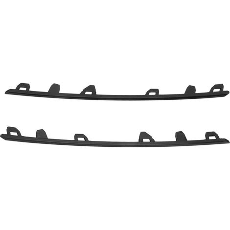 Garnitures de moulage de calandre de pare-chocs avant noir brillant 960104760R pour Clio V pré-lifting 2020 à 2023.
