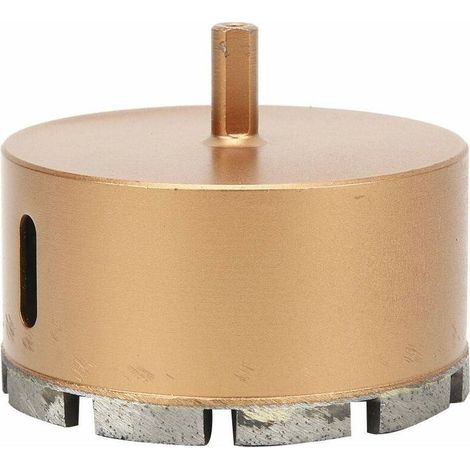 Scie cloche diamant 90mm – Trépan pour carrelage, béton, verre – Tige triangulaire pour torsion – Coupe nette sans éclat (1/4)