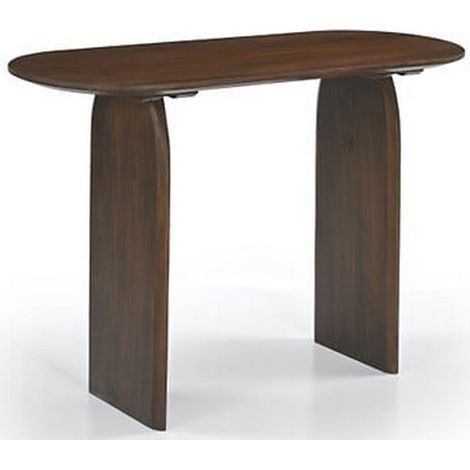 Table d'appoint console en bois d'acacia - Longueur 110 x largeur 45 x Hauteur 77 cm (1/3)