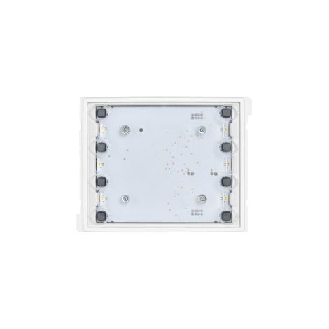 Modulo Alpha 8 tasti 2 file elettroniche con espansore Urmet 1168/8
