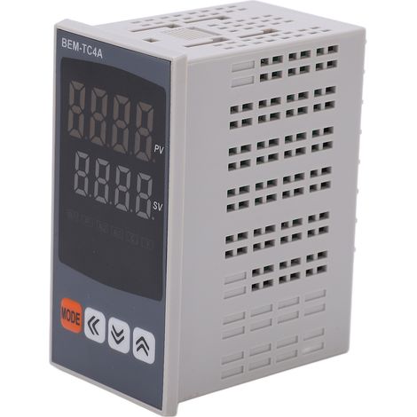 Digitaler PID-Thermostat-Temperaturregler mit intelligentem Relais 100–240 V AC BEM-TC4A-14RV (1/5)