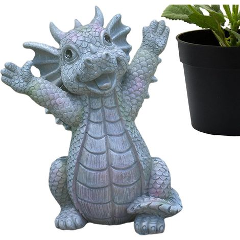 de dragon de m ditation Sculptures ext rieures de dinosaure (1/5)