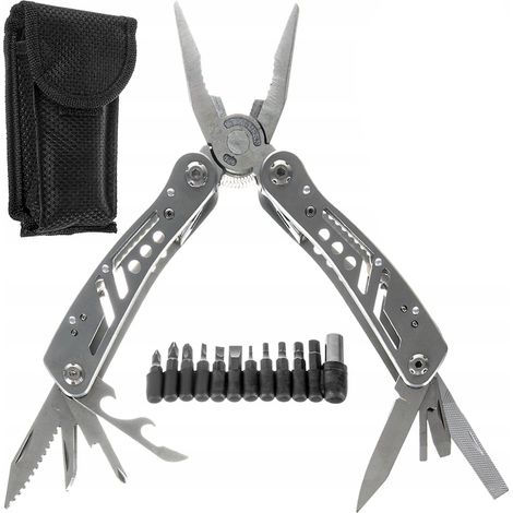 Metallmesser, robust, 13-in-1, Edelstahl, 11 Bits, Aufbewahrungsetui (1/5)