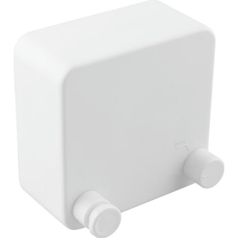 Stendibiancheria con 1 corda inossidabile (supporta fino a 10 kg, allungabile fino a 4,2 m di lunghezza) colore bianco
