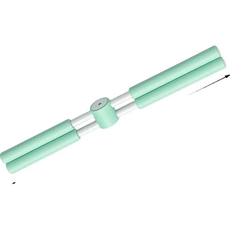 Corrector postural, aleación ligera, mayor flexibilidad, verde (1/2)