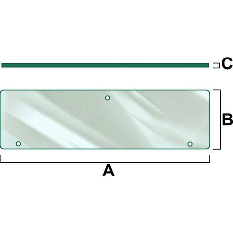 Vitre de porte VAPORMATIC VPM7176