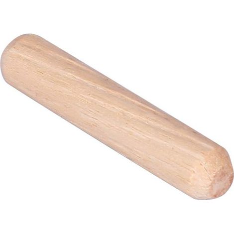 Lot de 50 Goupilles en Bois Dur pour Tiroir D'armoire, Tiges Cannelées Rondes (M640) (1/4)