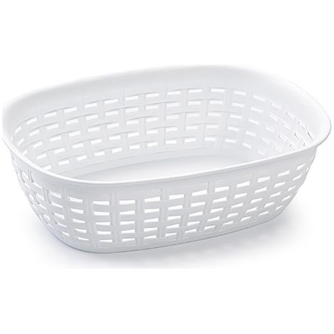 CESTA PANERA RATTAN BLANCA (1/2)