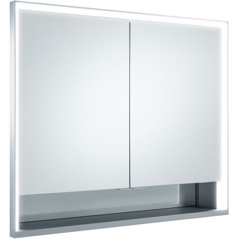 KEUCO Royal Lumos armoire de toilette encastrable 2 portes, porte