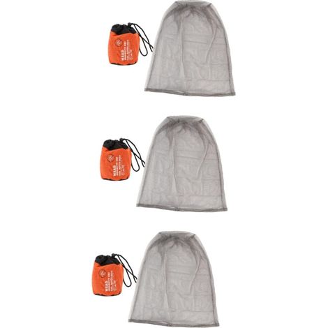 3pièces Chapeau Moustiquaire Avec Voile De Filet Pour Apiculture Et Couverture Complète Visage Et Cou Accessoire De Jardinage Extérieur Respirant Et Confortable Unisexe (1/5)