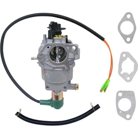 Carburateur pour générateur GX390, compatible avec les moteurs de générateurs chinois Generac GP5000, GP5500, GP6500 5KW, 5,5KW et 13 CV, 188F. (1/4)