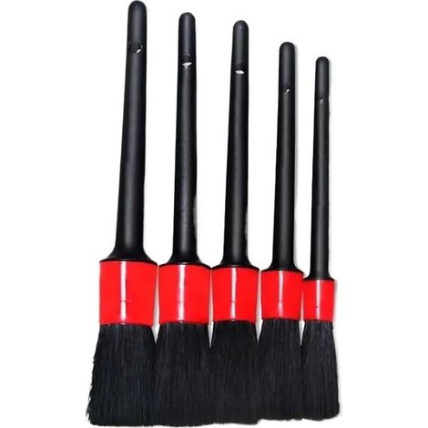 Brosse de Lavage de Voiture for Le Nettoyage et Les détails de la Voiture - Parfait for l'entretien Automobile(5pcs) (1/5)