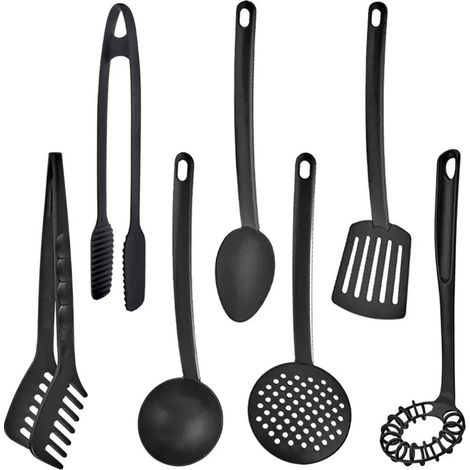 Juego de servir, vajilla Set Negro