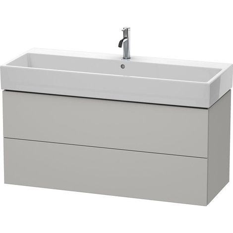 Mobile lavabo L-CUBE 544x1184x459mm cemento