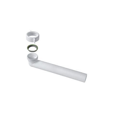 CURVA FILETTATA CON GHIERA E GUARNIZIONE- 1 1/4 - 32x210 mm- BONOM- pezzi 1