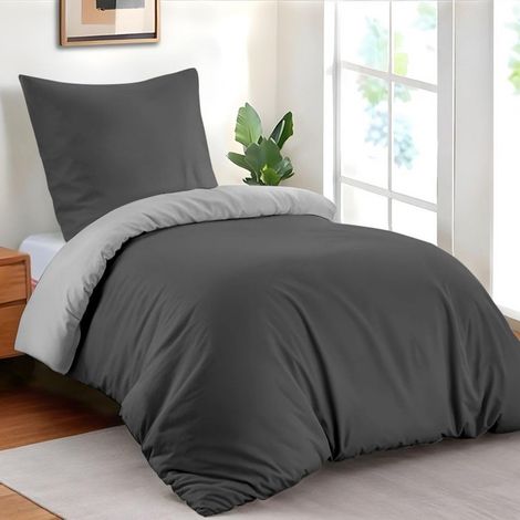 Housse de Couette 140x200 avec 1 Taie Oreiller 65x65 cm (1/5)