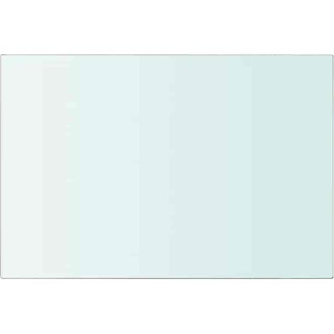 Maison Exclusive - Regalboden Glas Transparent 20x30 cm (1/3)