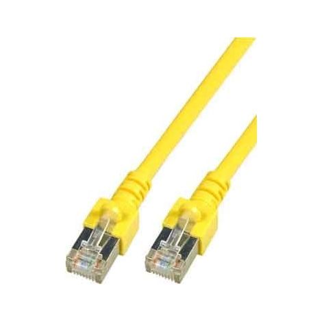 EFB-ELEKTRONIK RJ45 S/FTP CAT5E CÂBLE DE RÉSEAU 1 M SF/UTP (S-FTP) JAUNE - CÂBLES DE RÉSEAU (1 M, CAT5E, SF/UTP (S-FTP), RJ-45, (1/3)