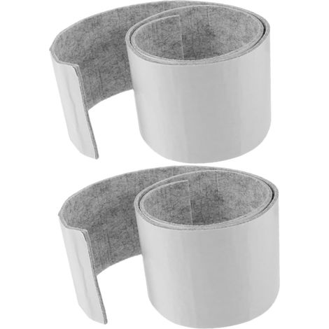 2 bandes adhésives antidérapantes en feutre, protège-pieds de chaise, réducteurs hauteur pour (1/5)