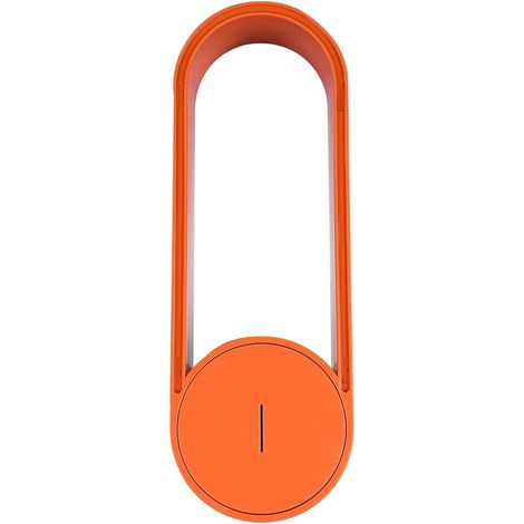 Purificateur ionique USB silencieux portable. Anti-poussière et fumée. Pour chambre et maison. Orange. (1/5)