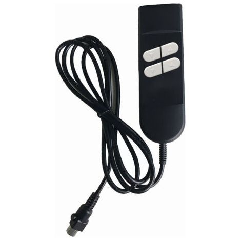 Télécommande Fauteuil Relax Electrique.Télécommande Fauteuil Releveur Contrôle Manuel 4 Boutons 5 Broches Utilisé Pour 2 Moteurs - Fauteuil Inclinable Ou Alors Chaise Haut Et Bas (1/4)