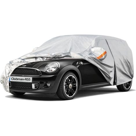 Autoabdeckung wasserdicht atmungsaktiv für Mini Clubman R55 (2010-2014) Silber (1/5)