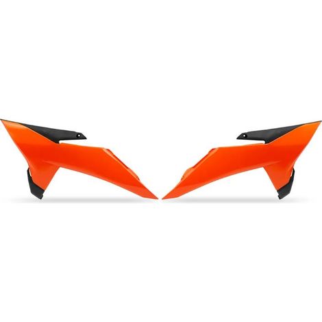 PROTECTORES DE RADIADOR UFO 2025/11 KTM SX 85 '18-'26 NARANJA