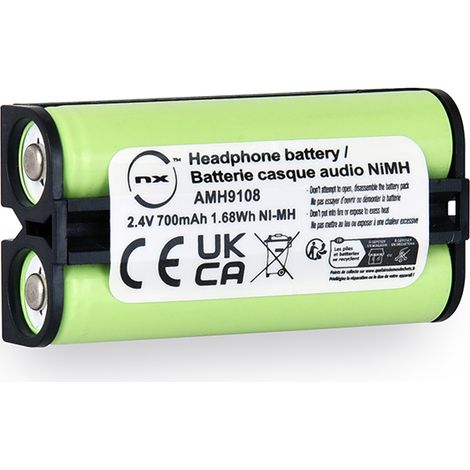 NX - Batterie casque audio 2.4V 700mAh - BP-HP550-11 (1/2)