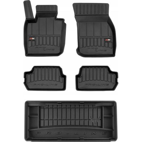 SET 3D tapis de coffre en caoutchouc Mini Cooper S HB à partir de 2014 (1/5)