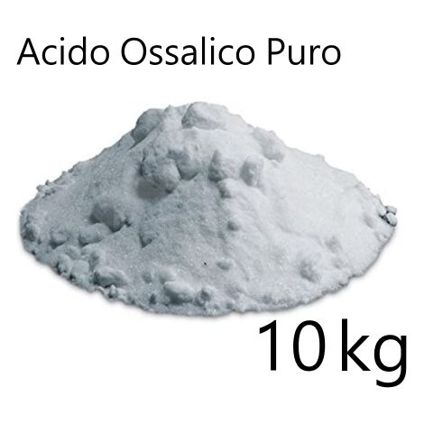 ApiCor 10 KG Acido Ossalico Diidrato Biidrato Microcristalli Apicoltura Uso Professionale