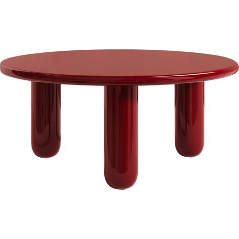 Tavolino in MDF Rosso laccato - BENESA (1/3)