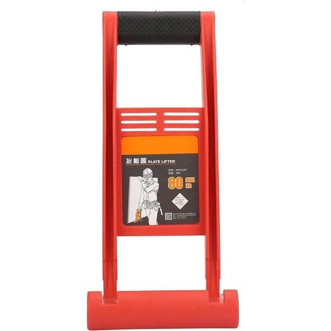 Porte-plâtre 80kg capacité – poignée TRP antidérapante – mouvement planche – outil (1/5)