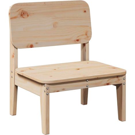 Maison Exclusive - Gartenstuhl 60x52,5x72 cm Massivholz Kiefer