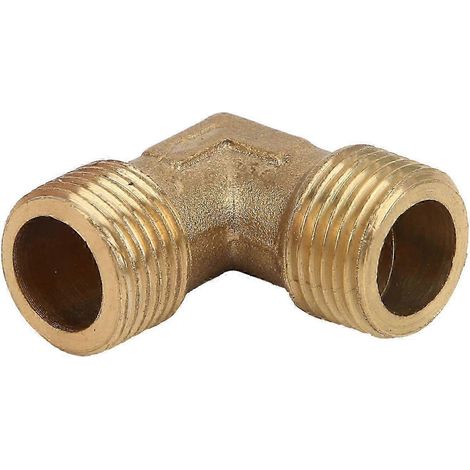 Raccord coudé coudé en laiton pour pompe à air, clapet anti-retour, joint coudé G3/8 p20241126373 (1/4)