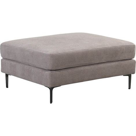 HOME DELUXE Hocker BELLANO Beige - 99 x 77 x 45 cm  Sofahocker, Sofamodul  Sofahocker, Sofamodul