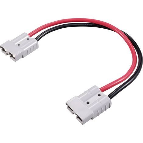 Connettore per batteria ad alta corrente cavo di prolunga 300 mm TC-12195676 Nero, Rosso TRU COMPONENTS Contenuto: 1 pz (1/3)