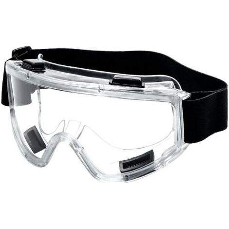 Lunettes de Protection Anti-buée Surlunettes de Sécurité Anti-rayures Idéal pour Bricolage, Chimie, Travaux, Chantiers - Homme & Femme (1/5)